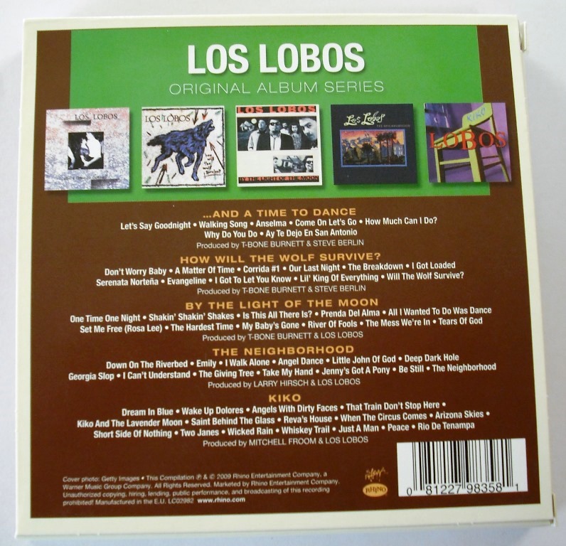 Los Lobos Original Album Series